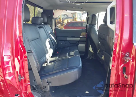 2022 Ford F-150 Lariat из США, поврежденный, VIN 1FTFW1E58NKD07852